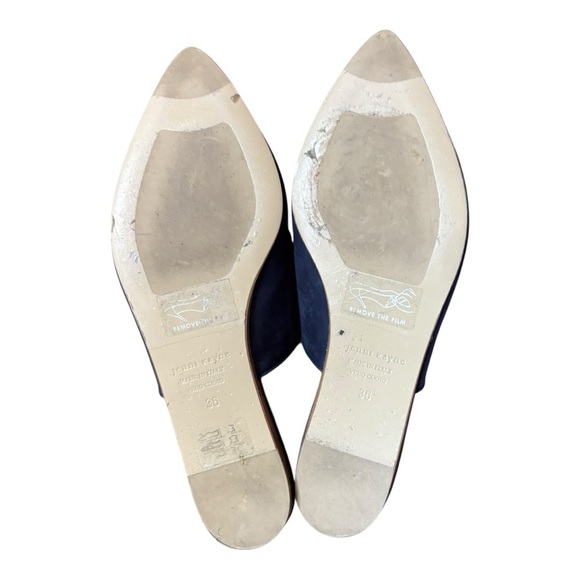 Jenni Kayne Women's Suede Mule Navy Blue Size 36 - Picture 8 of 16